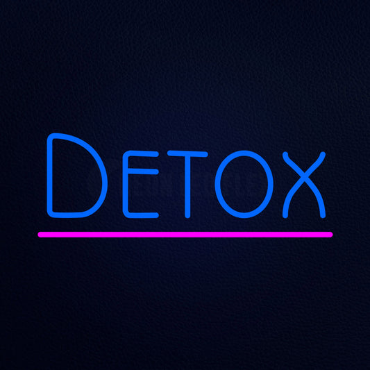 Detox Neon Flex Sign