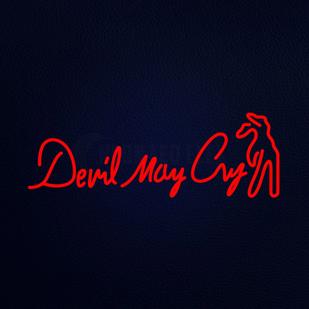 Devil May Cry Neon Flex Sign