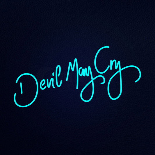 Devil May Cry Neon Flex Sign