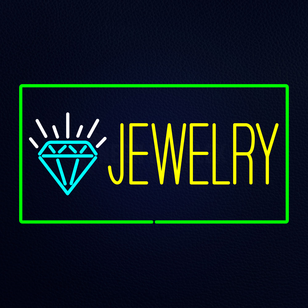 Diamond Jewelry Neon Sign