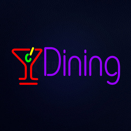 Dining Neon Flex Sign