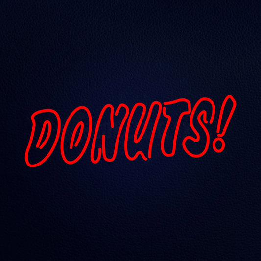 Donuts Neon Flex Sign