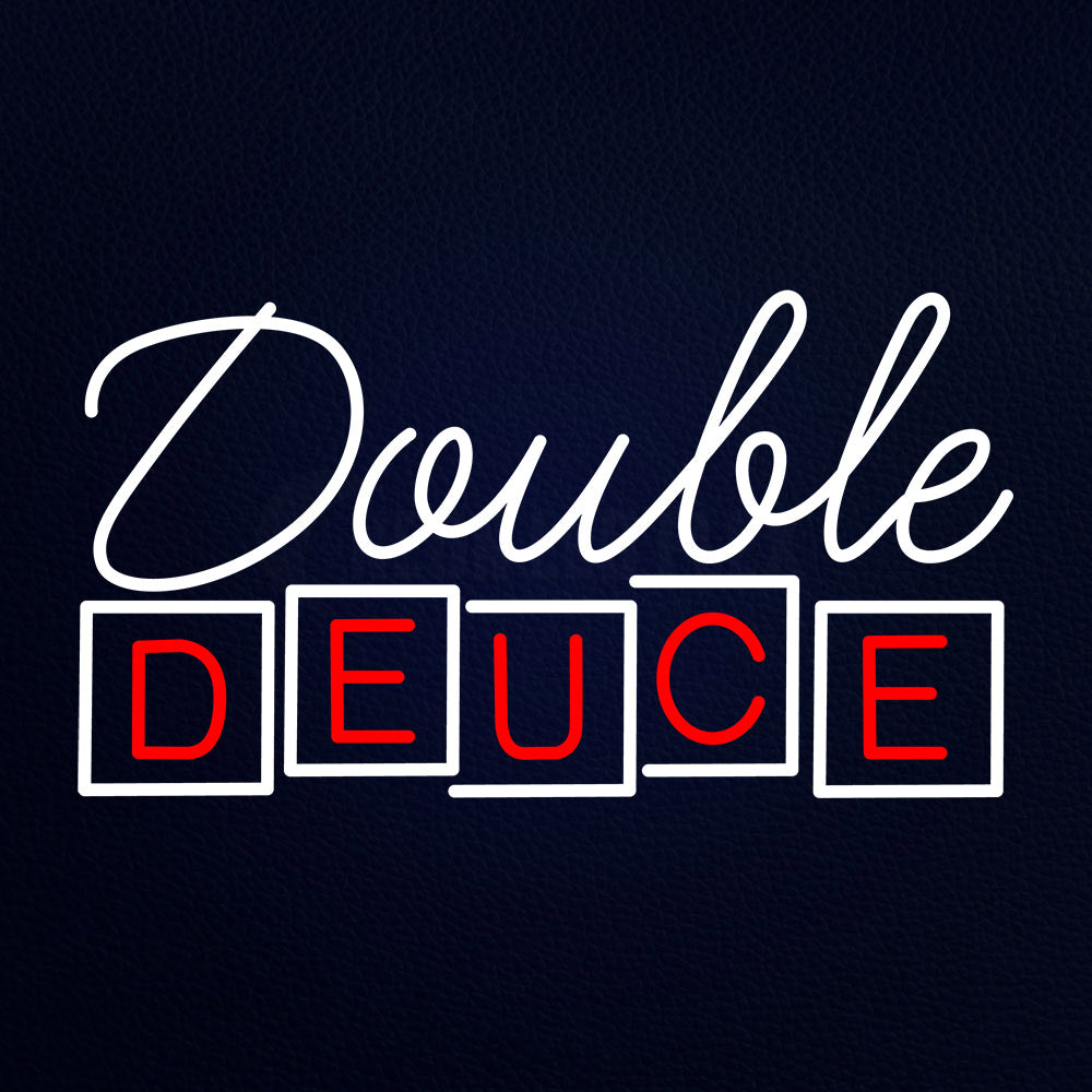 Double Deuce Neon Flex Sign