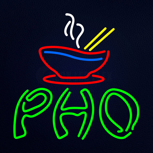 Double Stroke Pho Neon Flex Sign