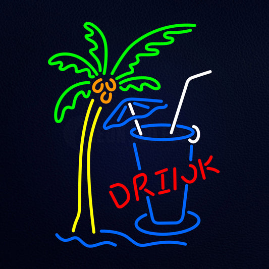 Drink Neon Flex Sign