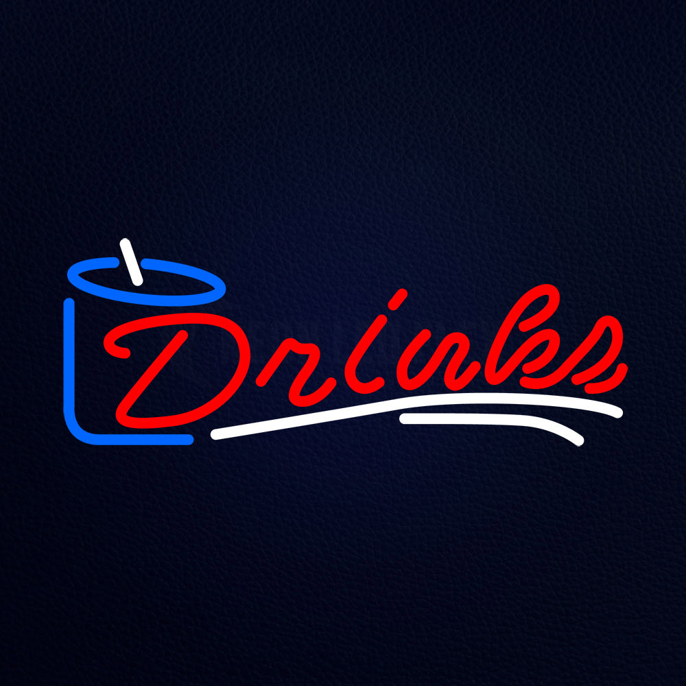 Drinks Neon Flex Sign