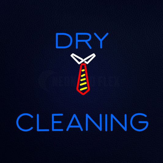 Dry Cleaning Neon Flex Sign