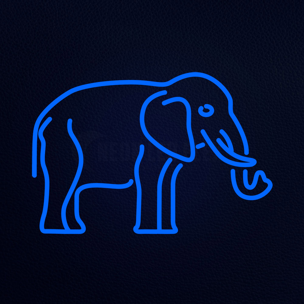 Elephant Neon Flex Sign