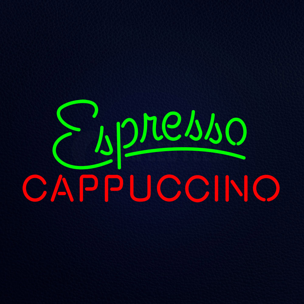 Espresso Cappuccino Neon Flex Sign