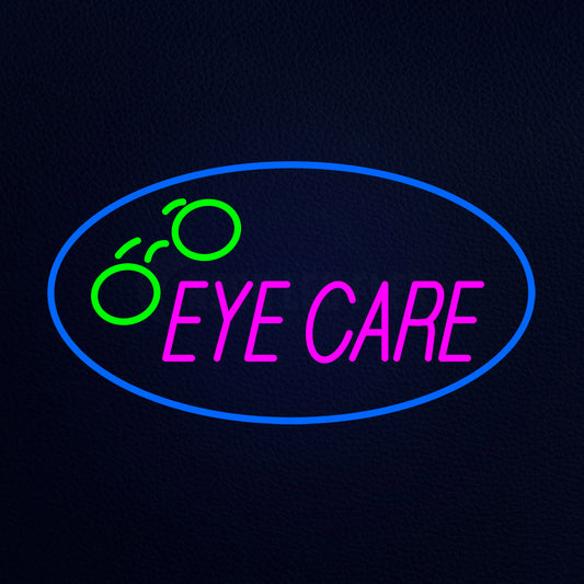 Eye Care Logo Neon Flex Sign