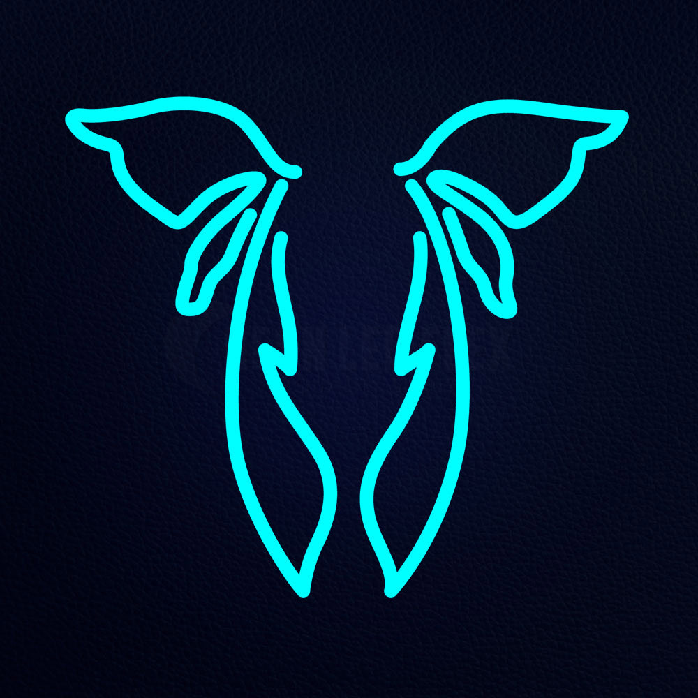 Fairy Wings Neon Flex Sign