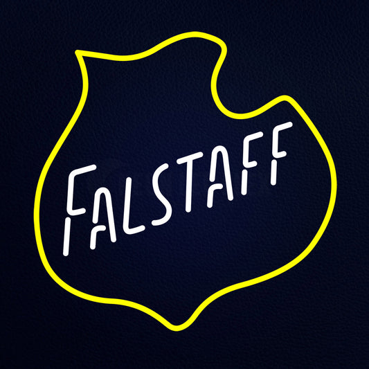 Falstaff Logo Neon Flex Sign