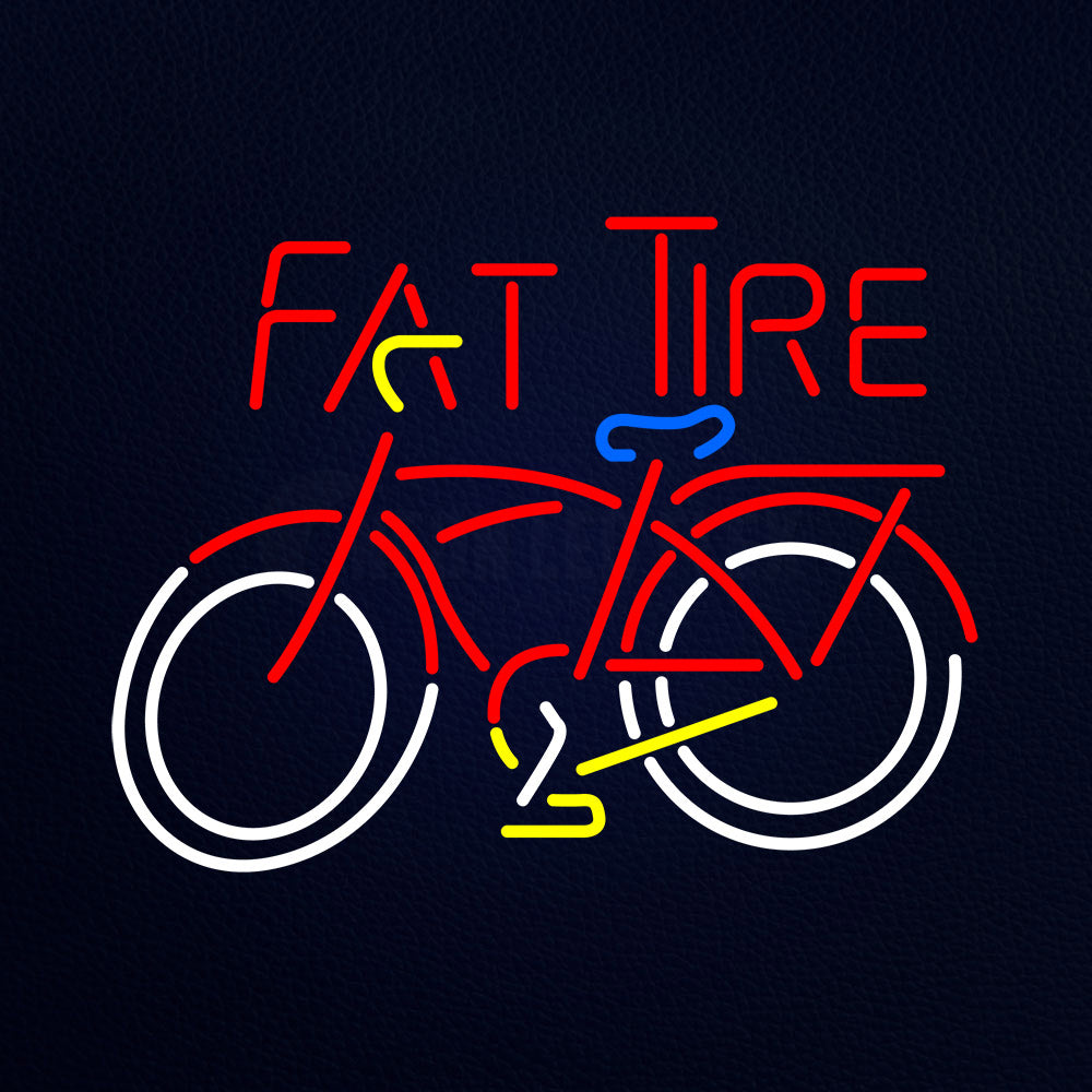 Fat Tire Neon Flex Sign