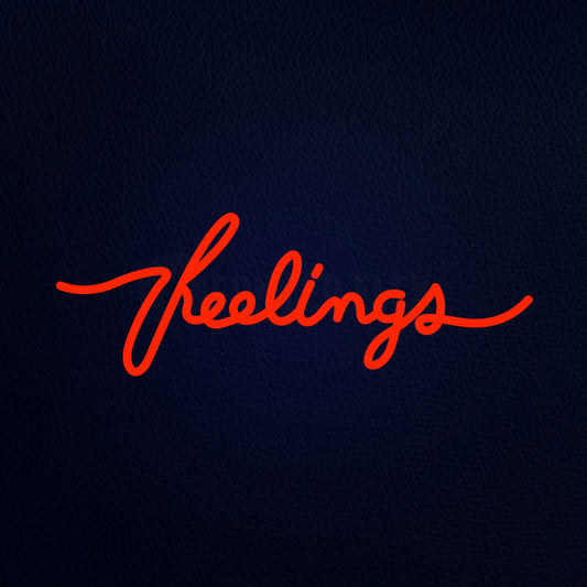 Feelings Neon Flex Sign