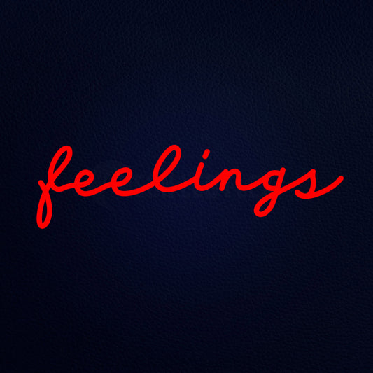 Feelings Neon Flex Sign