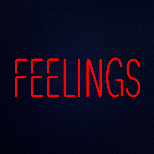 Feelings Neon Flex Sign