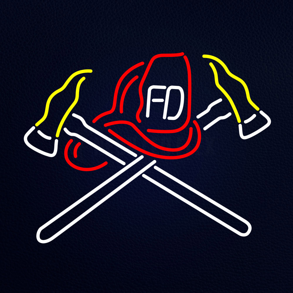 Firefighter Neon Flex Sign