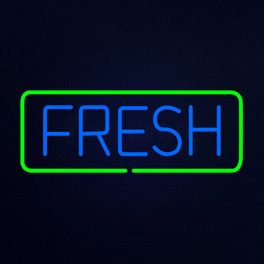 Fresh Neon Flex Sign