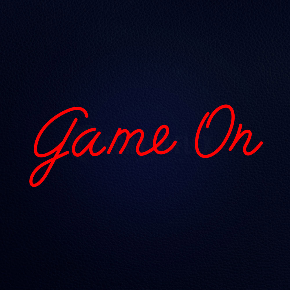 Game On Neon Flex Sign