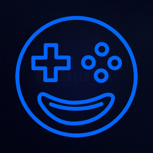 Gamer Emoji Neon Flex Sign