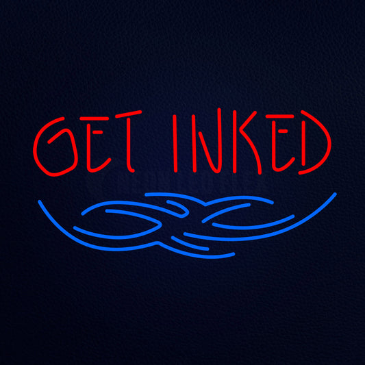 Get Inked With Tribal Art Salon Neon Flex Sign