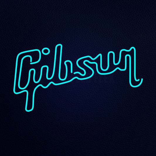 Gibson Guitar Music Neon Flex Sign