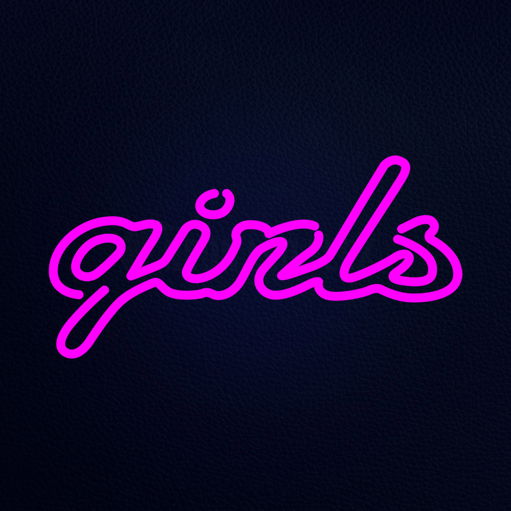 Girls Neon Flex Sign