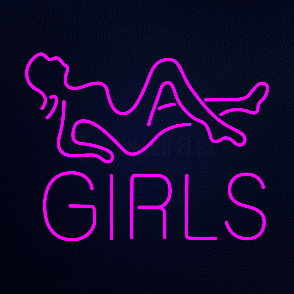 Girls Neon Flex Sign