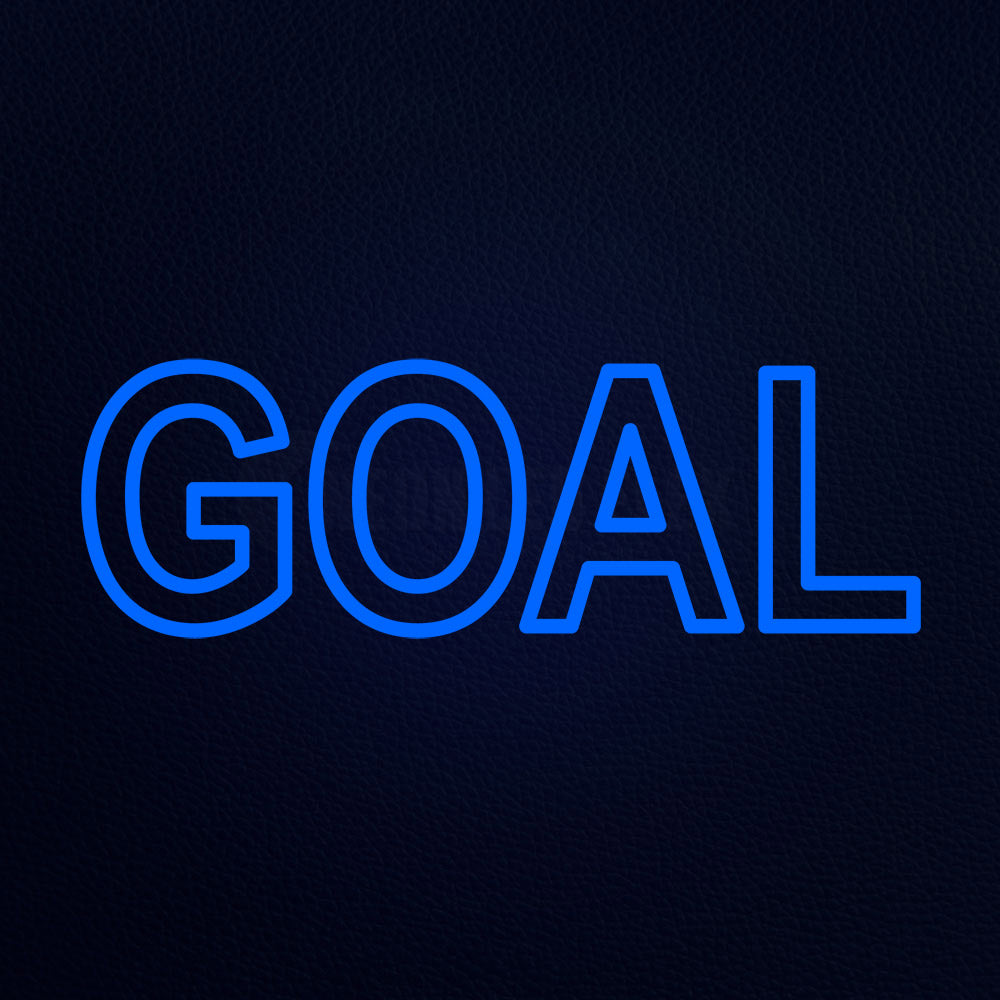 Goal Neon Flex Sign