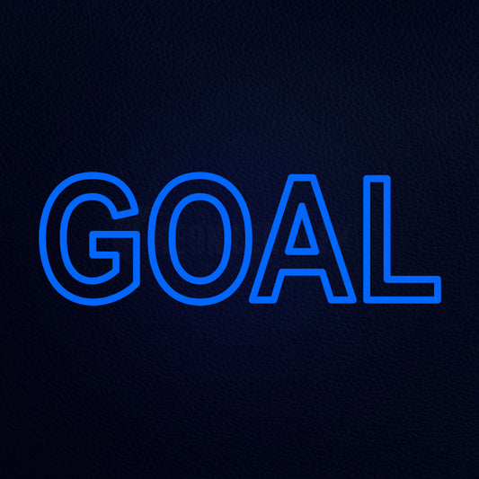 Goal Neon Flex Sign