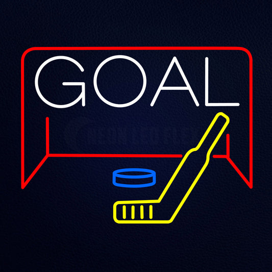 Goal Neon Flex Sign