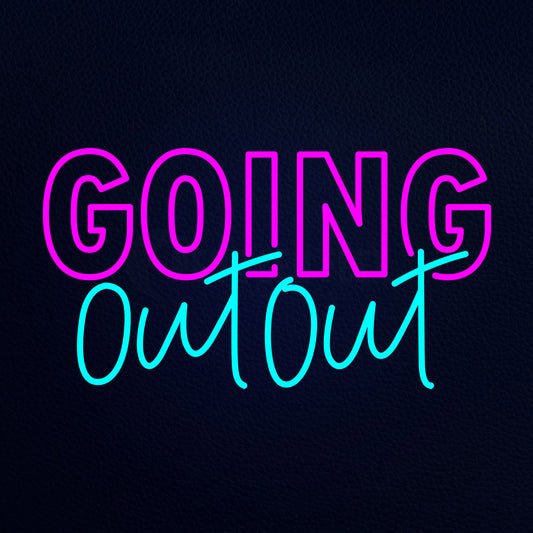 Going Out Neon Flex Sign