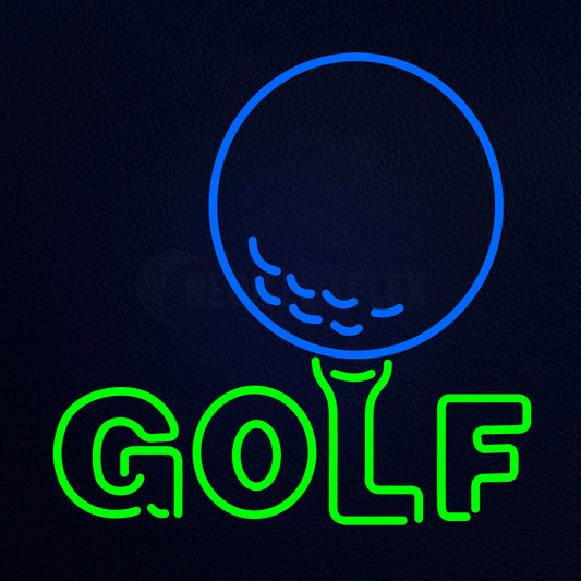 Golf Neon Flex Sign