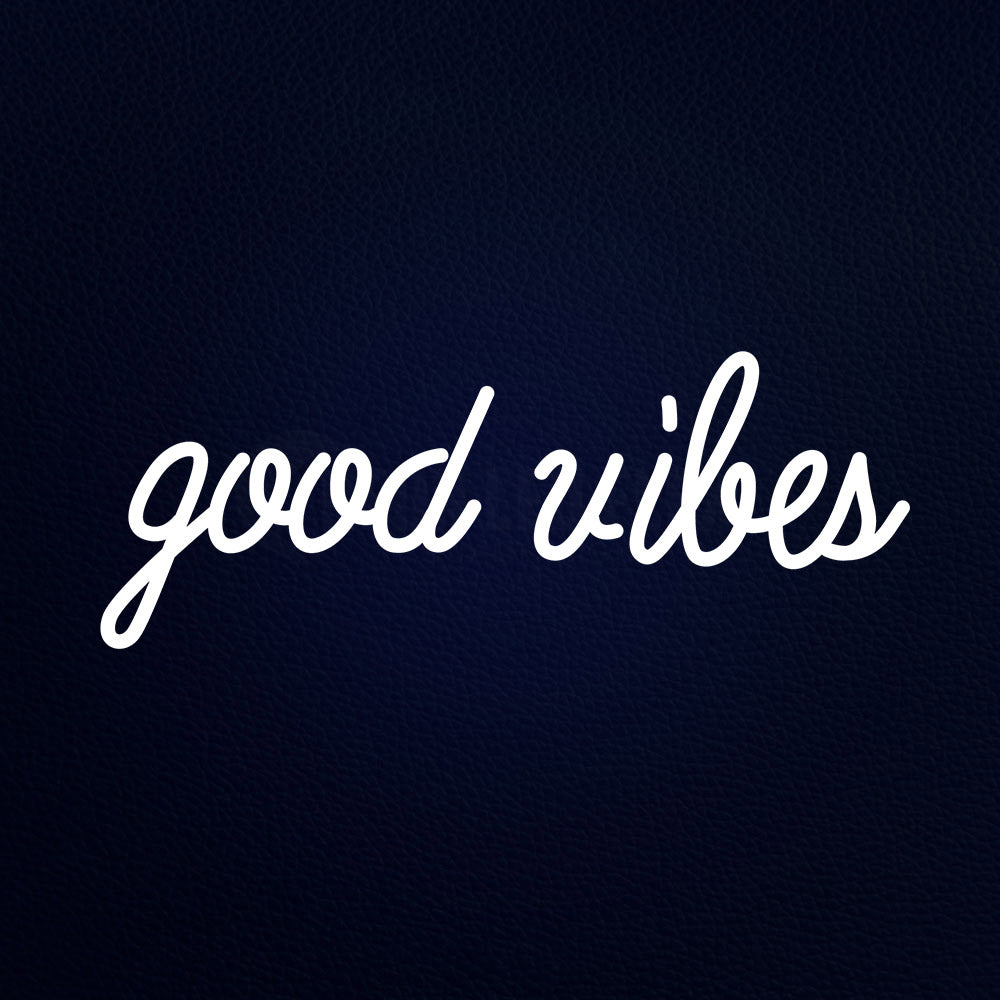 Good Vibes Neon Flex Sign