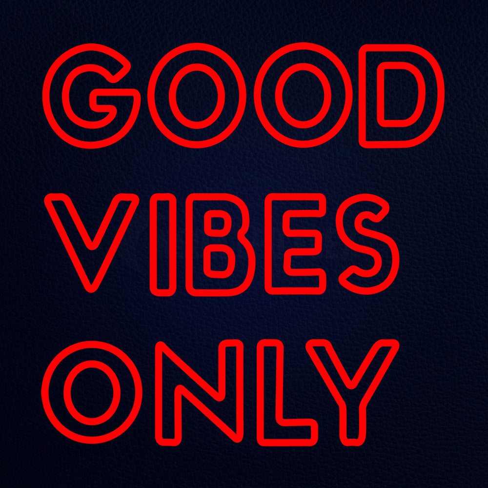 Good Vibes Only 5 Neon Flex Sign