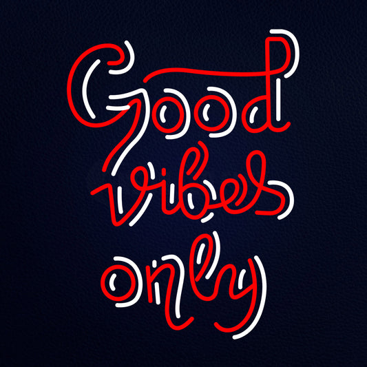 Good Vibes Only Neon Flex Sign