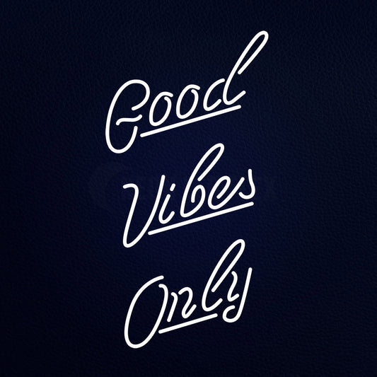 Good Vibes Only Neon Flex Sign