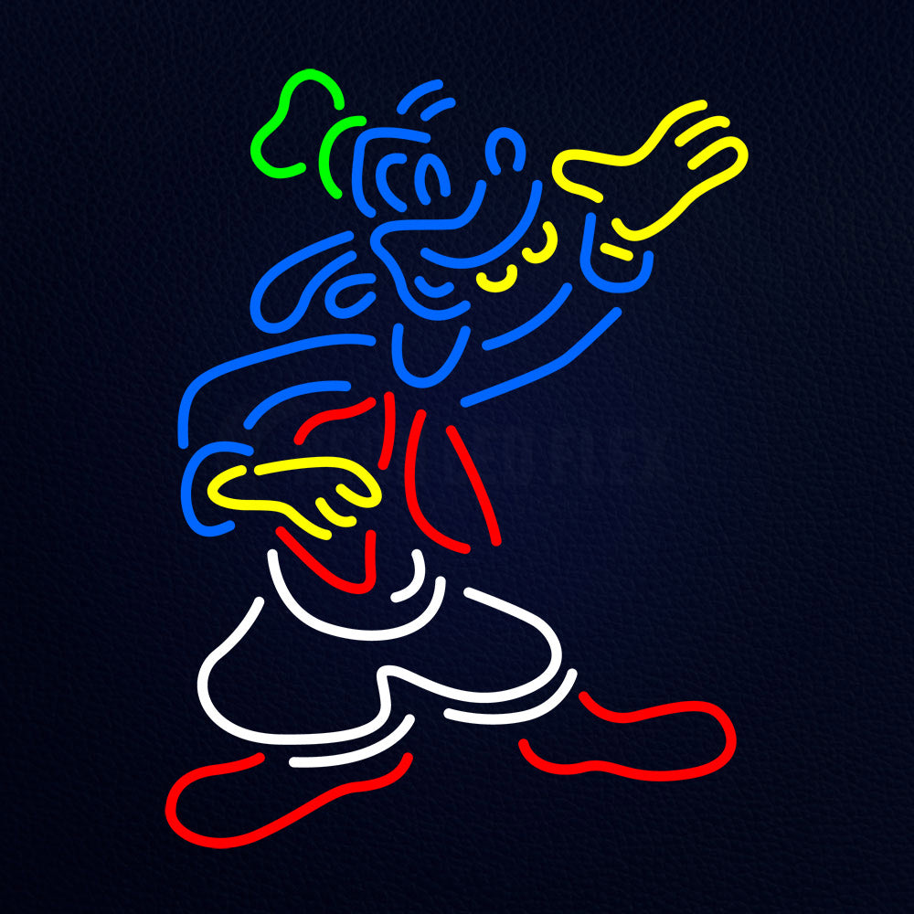 Goofy Logo Neon Flex Sign