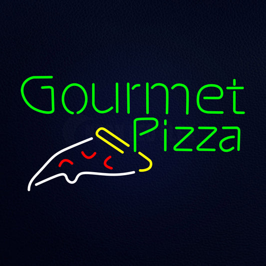 Gourmet Pizza Neon Flex Sign