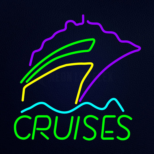 Green Cruises Logo Neon Flex Sign