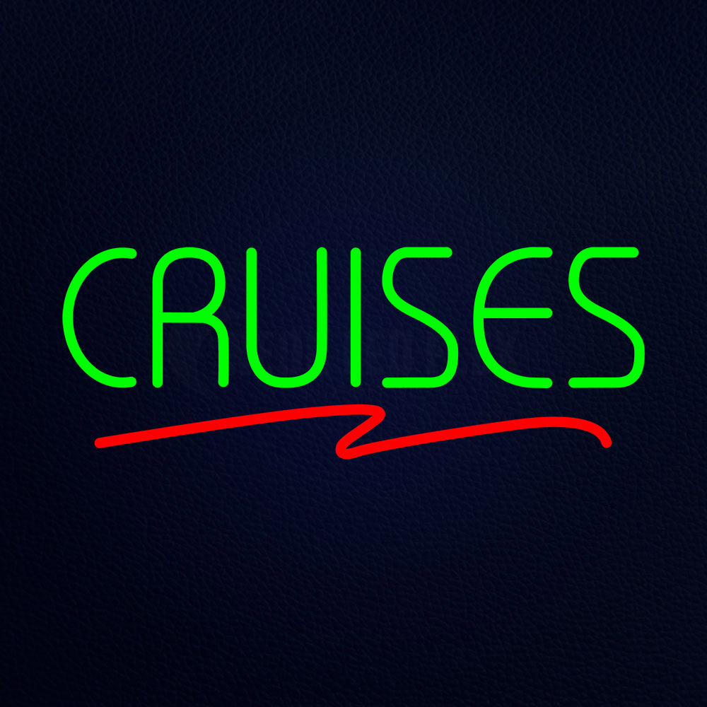 Green Cruises Neon Flex Sign