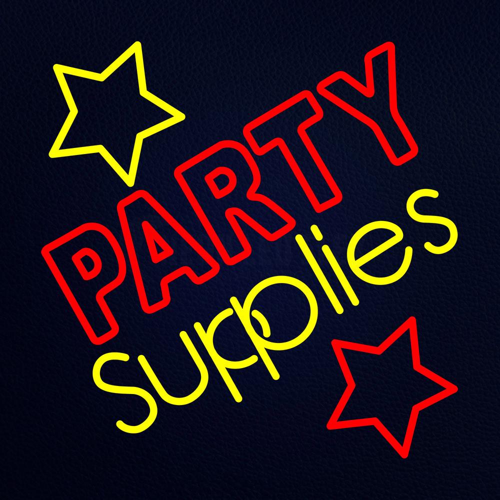 Green Party Supplies Neon Flex Sign