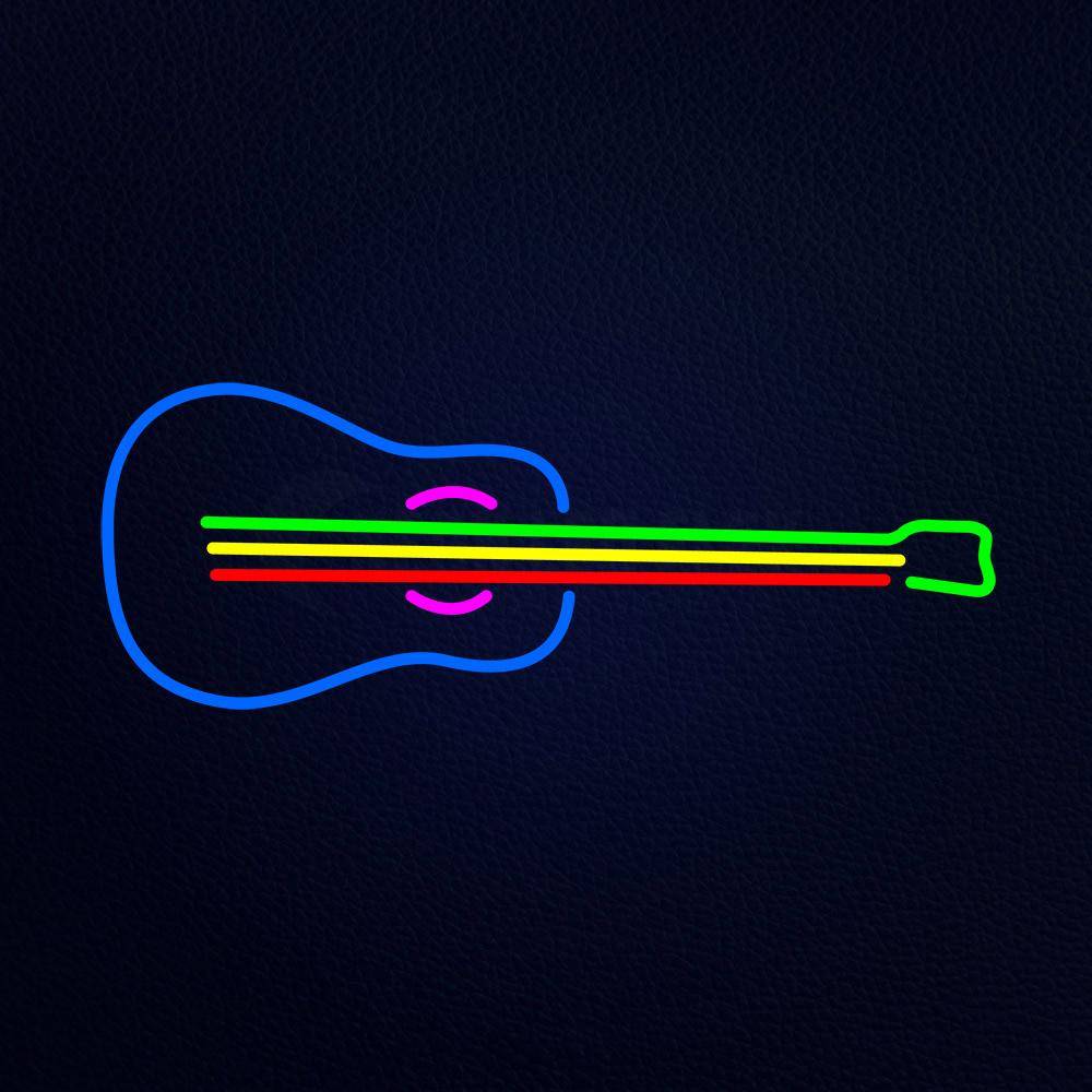 Guitar Neon Flex Sign