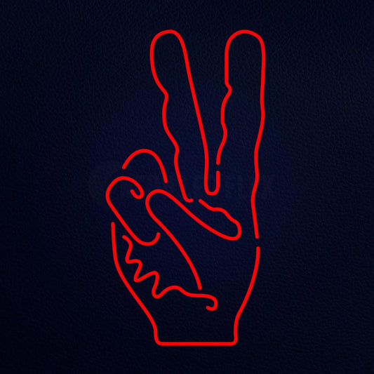 Hand Logo Neon Flex Sign