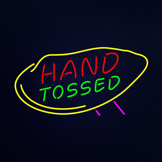 Hand Tossed Food Neon Flex Sign