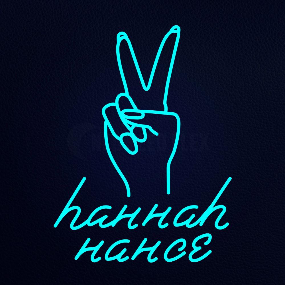 Hannah Nance Neon Flex Sign