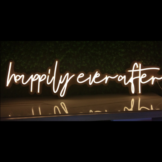 Happily Ever After Neon Sign