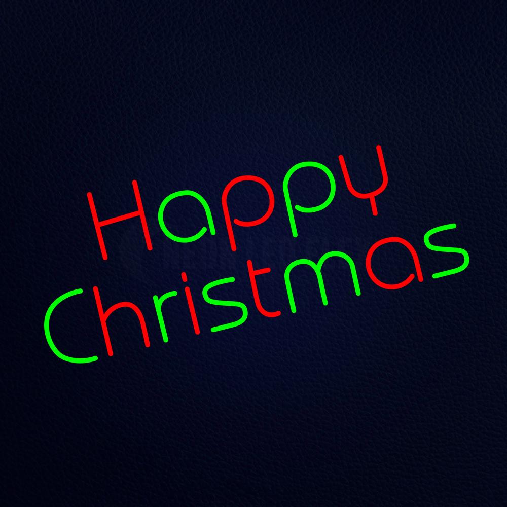 Happy Christmas Neon Flex Sign