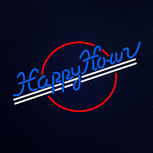 Happy Hour Neon Flex Sign