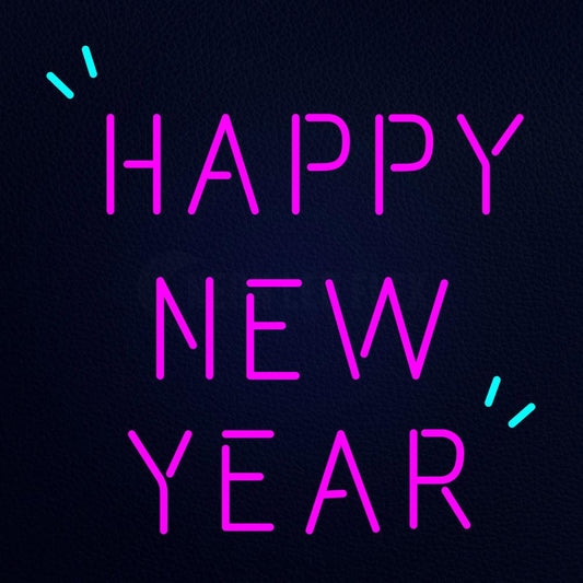 Happy New Year Neon Flex Sign